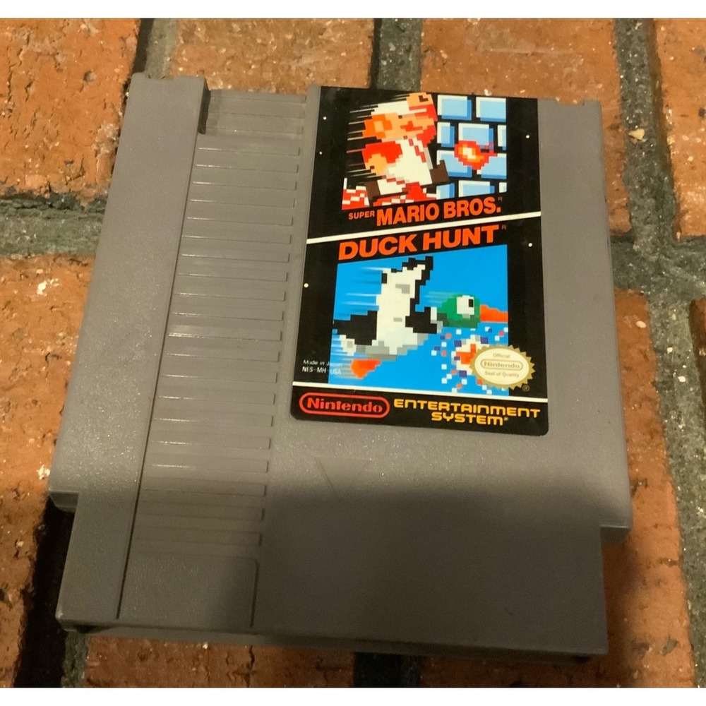 Nintendo NES Super Mario Bros/Duck Hunt Video‎ Game Cartridge 1985